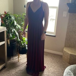 David’s Bridal Wrap Style Dress